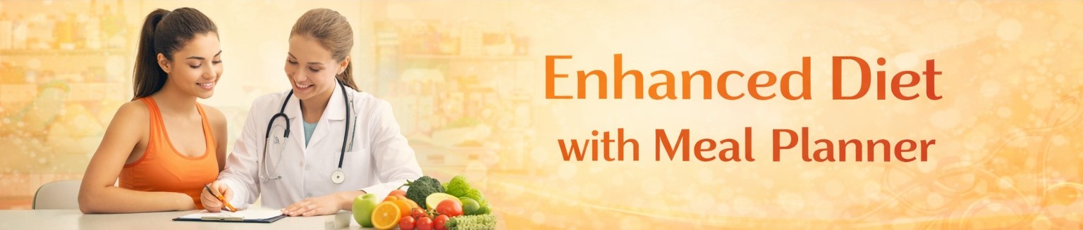 Enhanced diet with meal planner